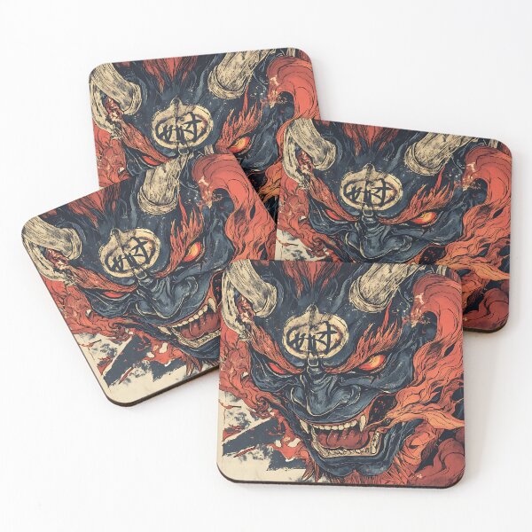 Item preview, Japanese Oni: Folklore Spirit Monster designed and sold by bapupa.
