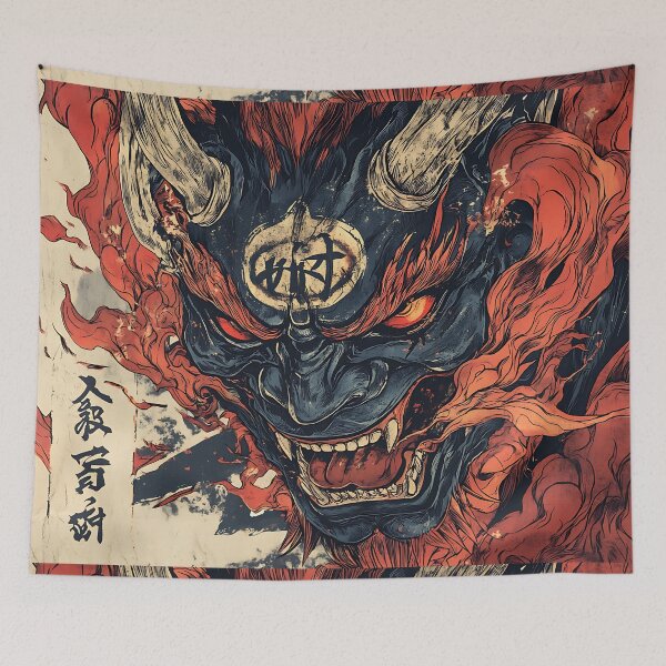 Item preview, Japanese Oni: Folklore Spirit Monster designed and sold by bapupa.