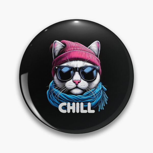 Item preview, Chill Cat in Chill vibes! designed and sold by sks-ai-artist.