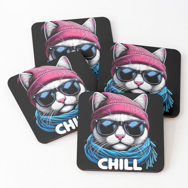 Item preview, Chill Cat in Chill vibes! designed and sold by sks-ai-artist.