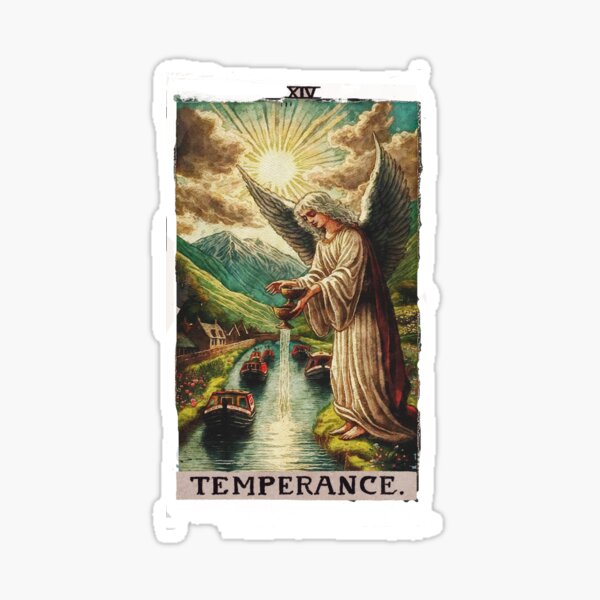 Temperance on the Canal Sticker