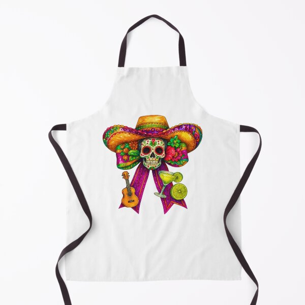 Item preview, Sugar Skull Cinco De Mayo Coquette Bow  Mexico Tequila Party designed and sold by ivotee.