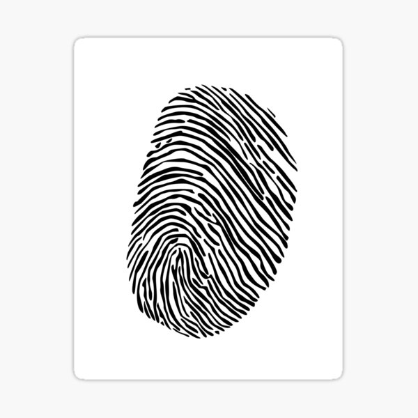 Item preview, Unique Fingerprint Art – Minimalist Identity Design, Unique designed and sold by villacreativa.