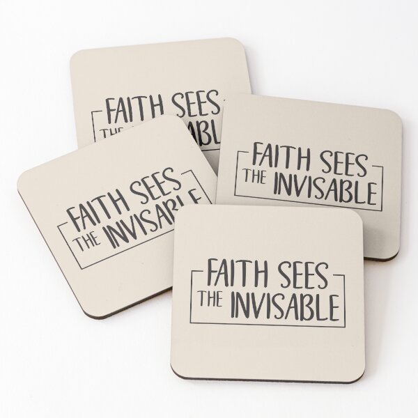 Item preview, Faith sees the invisible designed and sold by simplydesignart.