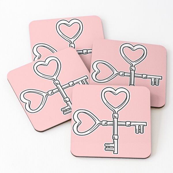 Item preview, keys cross with heart designed and sold by infracuortattoo.