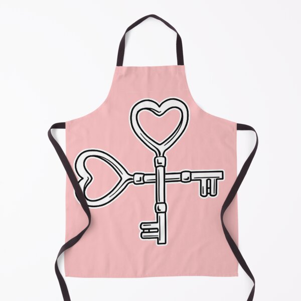 Item preview, keys cross with heart designed and sold by infracuortattoo.