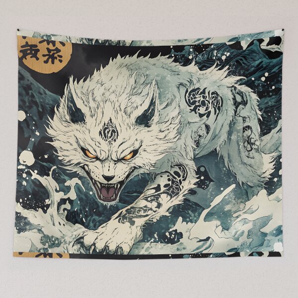 Artikelvorschau, Japanisches Yokai: Böses Biest entworfen und verkauft von bapupa.