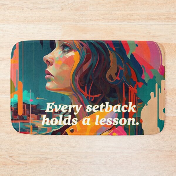 Item preview, Every setback holds a lesson. designed and sold by fanzen69.