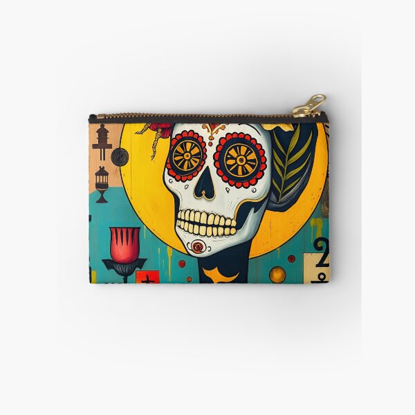 Item preview, Abstract illustration in the style of Mexican art designed and sold by BoBiloArt.