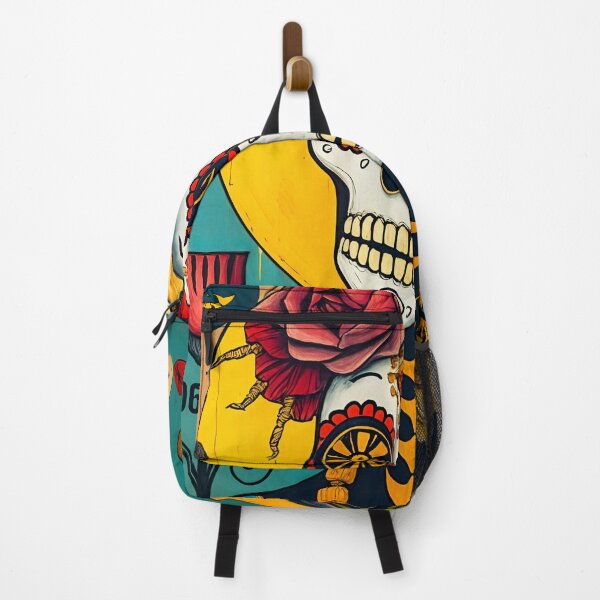 Item preview, Abstract illustration in the style of Mexican art designed and sold by BoBiloArt.