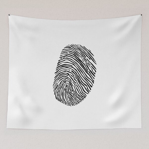 Item preview, Unique Fingerprint Art – Minimalist Identity Design, Unique designed and sold by villacreativa.