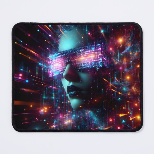 Item preview, Cybergoth vibes meet pixelated dreams  designed and sold by sks-ai-artist.