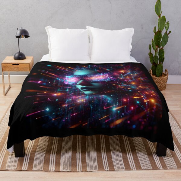 Item preview, Cybergoth vibes meet pixelated dreams  designed and sold by sks-ai-artist.