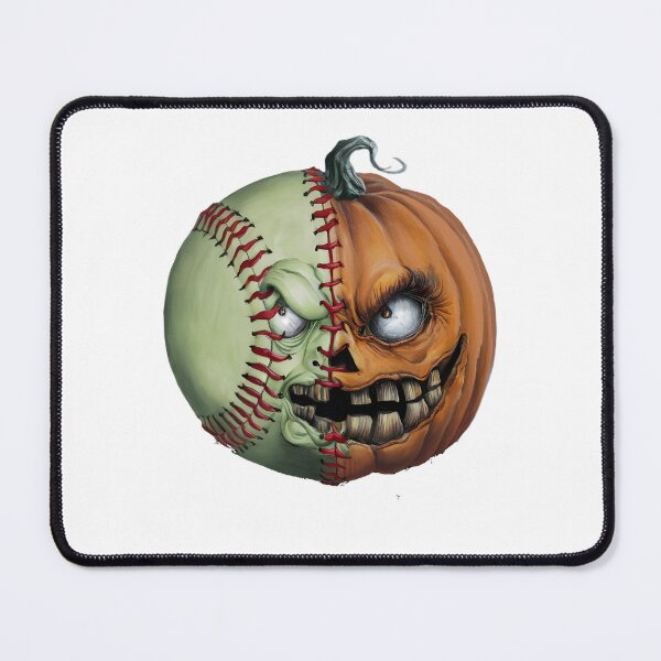 Item preview, Spooky Softball Ball Pumpkin Skeleton Kids Girls Boys Men  designed and sold by clothesy7.