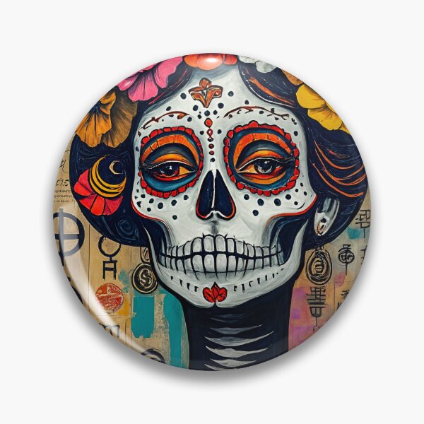 Item preview, Abstract illustration in the style of Mexican art #2 designed and sold by BoBiloArt.