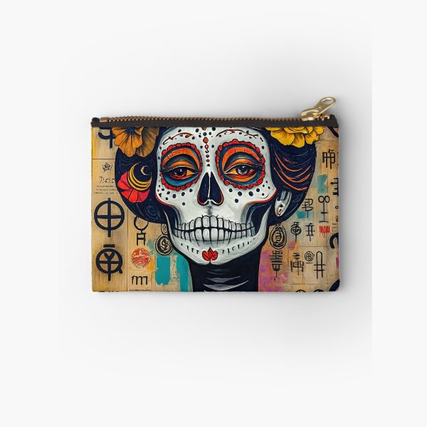 Item preview, Abstract illustration in the style of Mexican art #2 designed and sold by BoBiloArt.