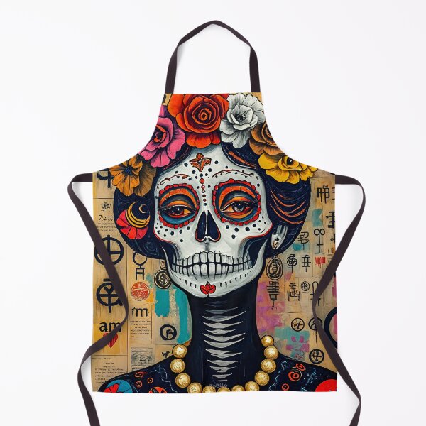 Item preview, Abstract illustration in the style of Mexican art #2 designed and sold by BoBiloArt.