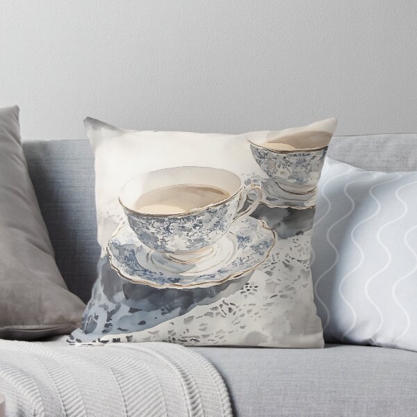 Item preview, Light Academia Aesthetic: Porcelain Lace Teacups designed and sold by bapupa.