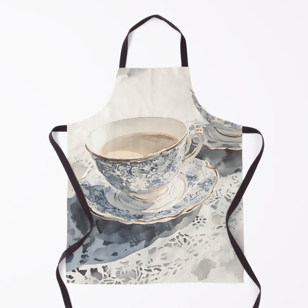 Item preview, Light Academia Aesthetic: Porcelain Lace Teacups designed and sold by bapupa.
