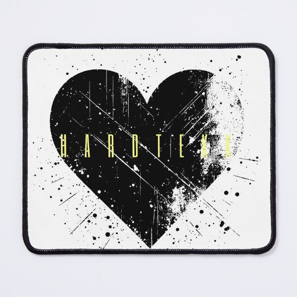 Item preview, HARDTEKK HARD TEKK TECHNO PARTY RAVE HEART designed and sold by Ecmoprints.