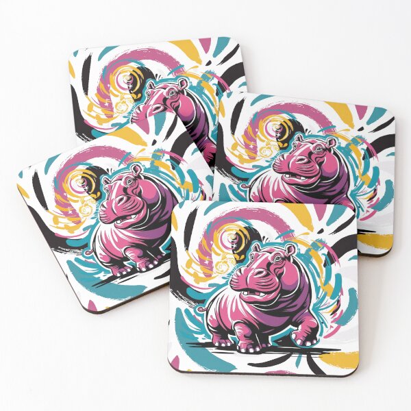 Item preview, Hippo Rhapsody  designed and sold by IImagineArtAi.