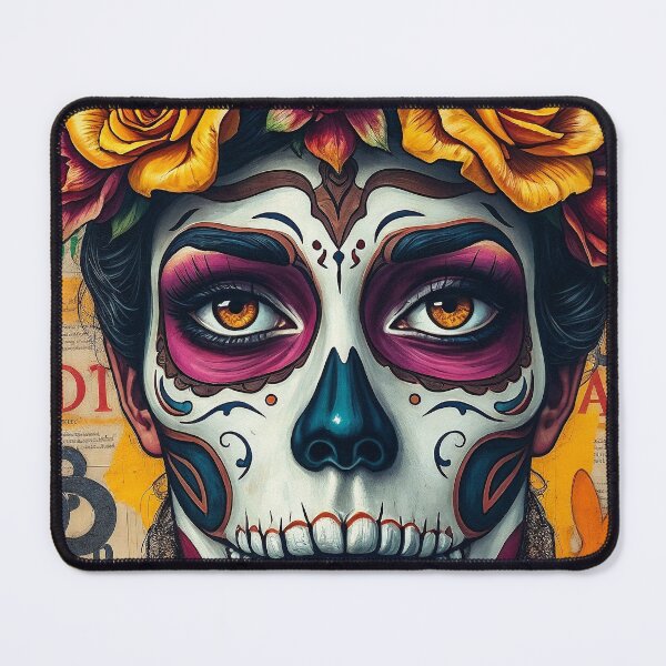 Item preview, Abstract illustration in the style of Mexican art #4 designed and sold by BoBiloArt.