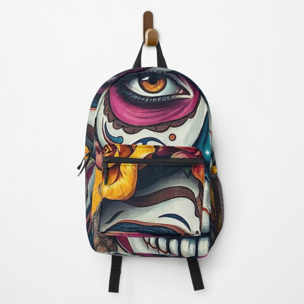 Item preview, Abstract illustration in the style of Mexican art #4 designed and sold by BoBiloArt.