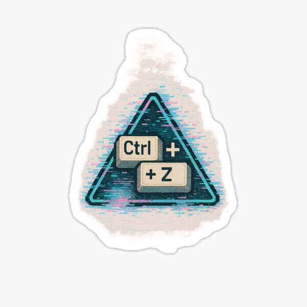 Aperçu de l'œuvre Ctrl+Z Ma vie – Tout annuler créée et vendue par Legacy-Canvas.