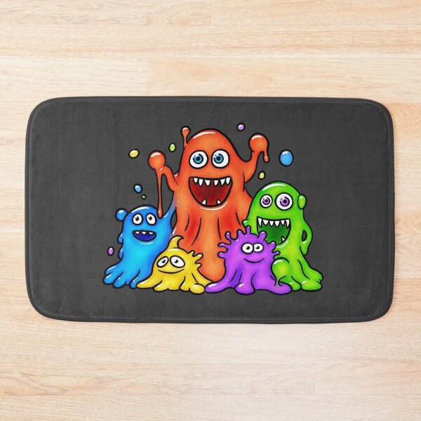 Item preview, Colorful Slime Monsters designed and sold by SuRReal3D.
