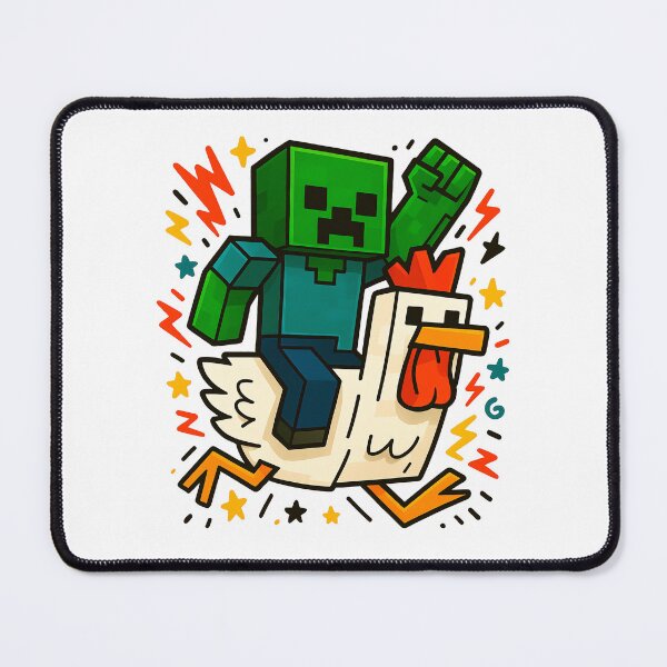 Artikelvorschau, Hühnerjockey Minecraft entworfen und verkauft von gavibe.