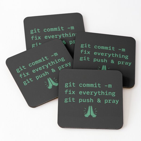 Item preview, Git Push and Pray – Retro Terminal Dev Meme designed and sold by StudioCultura.