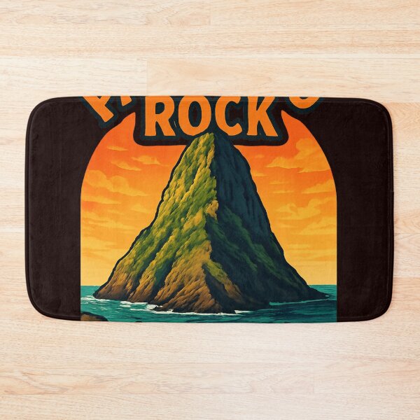 Item preview, Paritutu Rock with Fiery Sunset Sky, New Plymouth designed and sold by Aryabek.