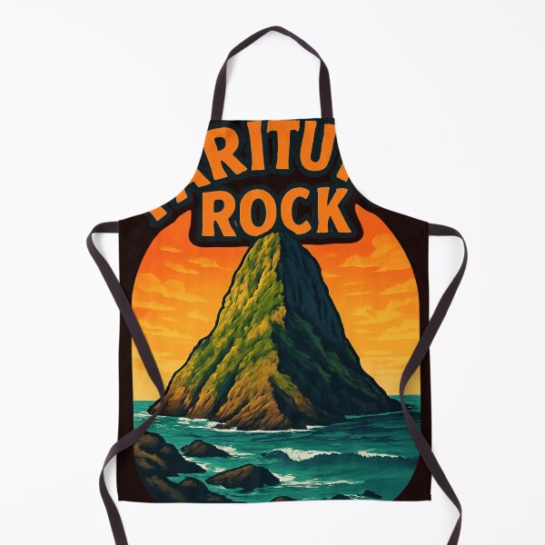 Item preview, Paritutu Rock with Fiery Sunset Sky, New Plymouth designed and sold by Aryabek.
