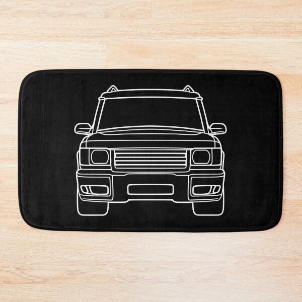 Item preview, Land Rover Discovery 2 SE7 1998-2002 white lined art designed and sold by EdimDesign.