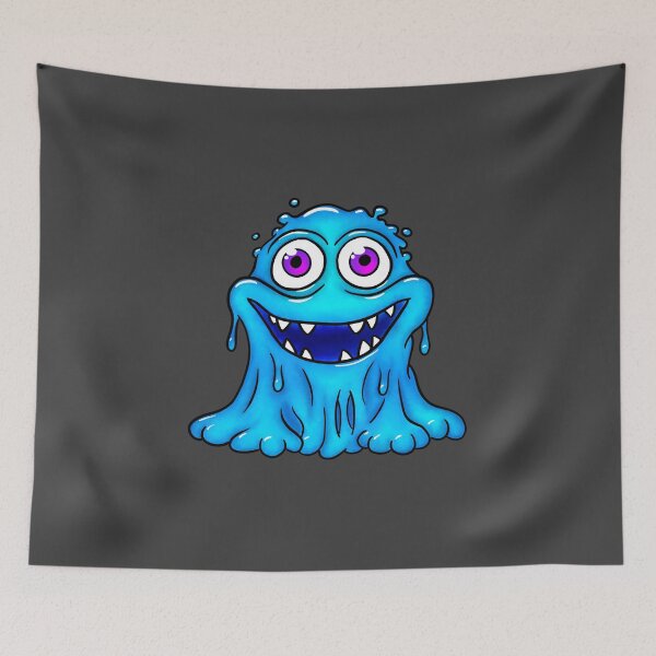 Item preview, Blue Slime Monster designed and sold by SuRReal3D.