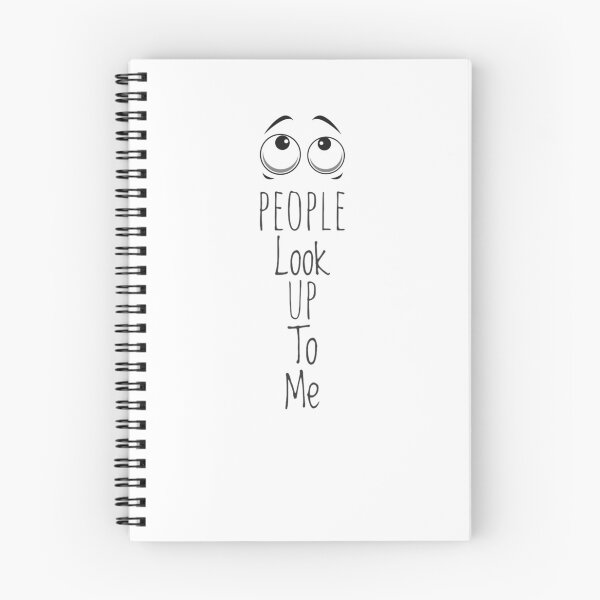 Item preview,  Tall Person Humorous People Look Up to Me   designed and sold by Jenny Meehan Art Prints and Patterns  .