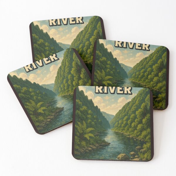 Item preview, Rocky Riverbank along Whanganui River, Aotearoa designed and sold by Aryabek.