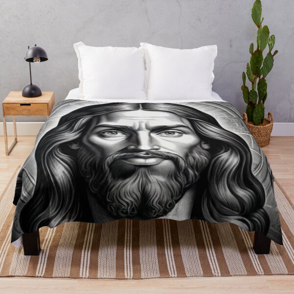 Item preview, Jesus in vintage pencil sketch 8 designed and sold by Warih.