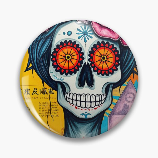 Item preview, Abstract illustration in the style of Mexican art #5 designed and sold by BoBiloArt.