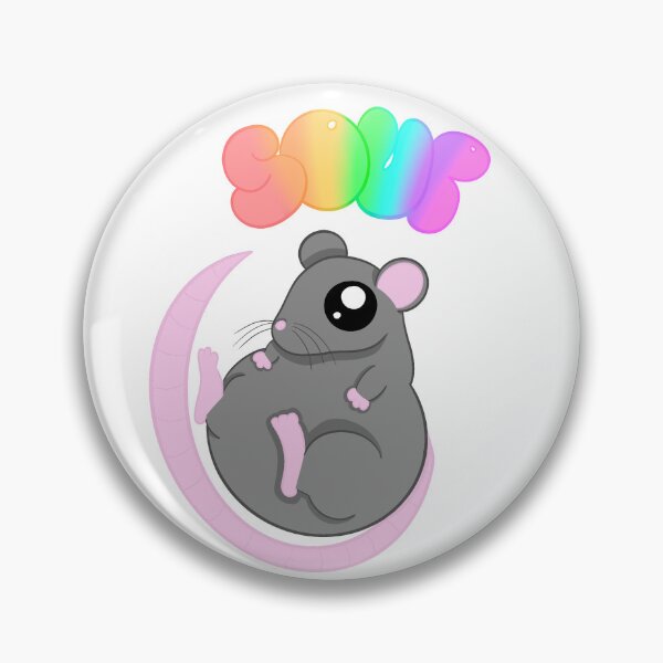 Item preview, Soup rat white background designed and sold by CreationsByFey.