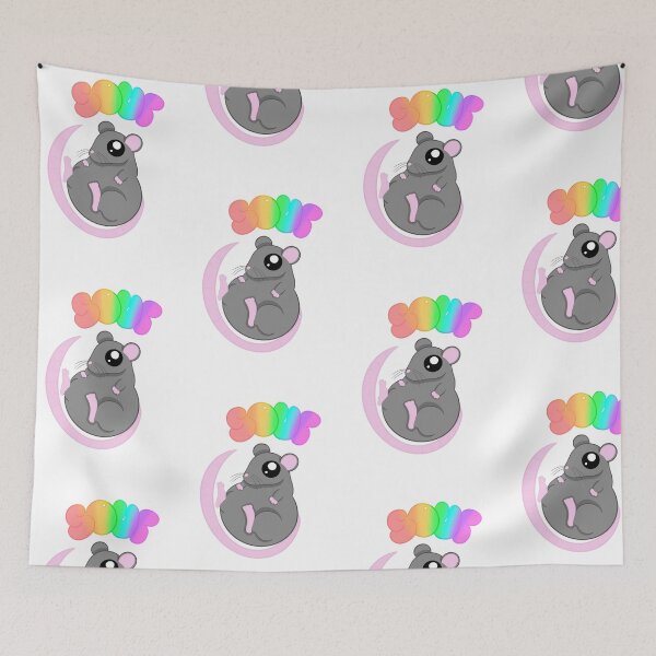 Item preview, Soup rat white background designed and sold by CreationsByFey.