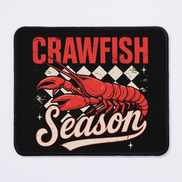 Item preview, Crawfish Season Mardi Gras Crawfish designed and sold by ivotee.