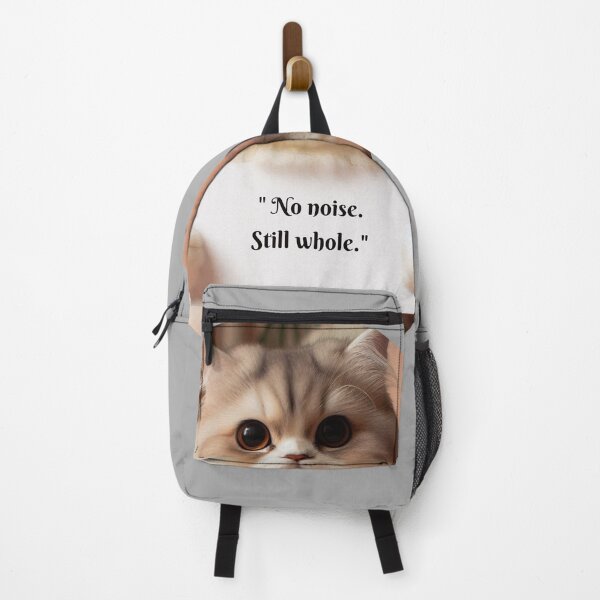 Item preview, Cute Cat with Introvert Quote Art Print designed and sold by MigWhimsy.