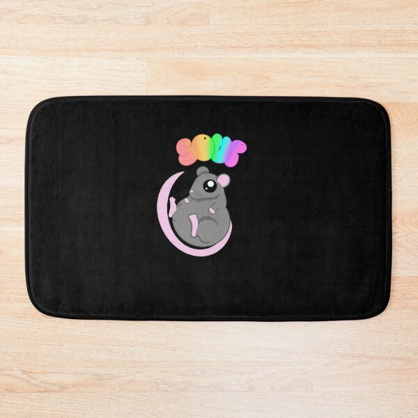 Item preview, Soup rat black background designed and sold by CreationsByFey.
