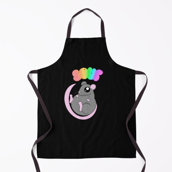 Item preview, Soup rat black background designed and sold by CreationsByFey.