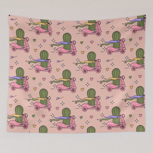 Item preview, scooting cacti crew designed and sold by Habet.
