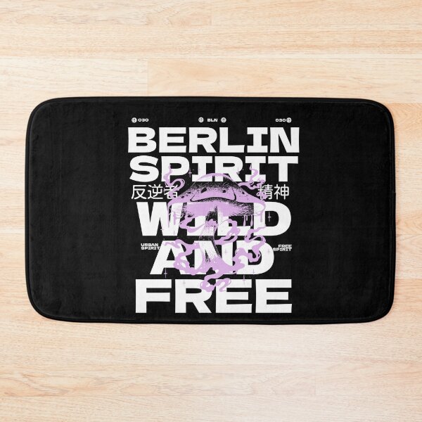Item preview, Berlin Spirit Wild and Free Pink Mushroom designed and sold by Ecmoprints.