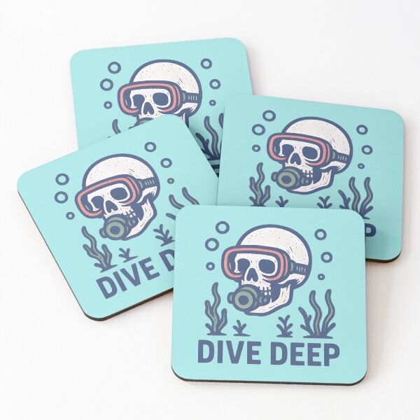 Item preview, Scuba Diving Dive Deep designed and sold by CreepyCornerArt.