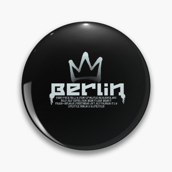 Item preview, Berlin lettering with graffiti crown designed and sold by Ecmoprints.