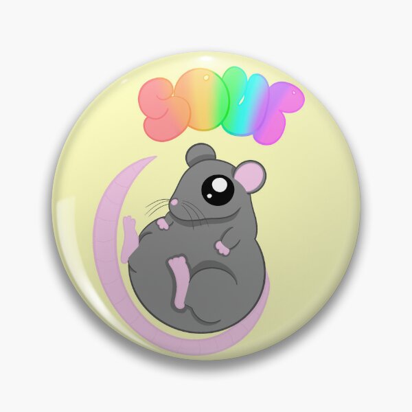 Item preview, Soup rat yellow background designed and sold by CreationsByFey.